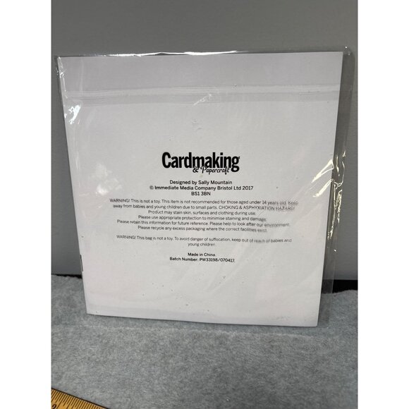 Cardmaking & Papercraft Christmas Acrylic Stamp Embossing Border Set 2017 by Sal - Picture 4 of 6